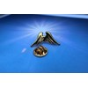 Jim Clift Design Angel Wings Gold Lapel Pin - 1
