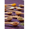 6 x Mini Wooden Spoons with Long Handle Small for