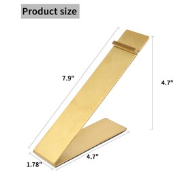K KAIDIYIN Shoe Display Stand, 4 Pcs Gold Stainless Steel High Heels Display Stands, Mens Womens Shoe Rack Holder Stand, Retail Shopping Malls Store Sandal Shoes Riser Stand