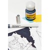Koh-I-Noor Pigment-Based Drawing Ink, 1 Oz. Bottle, Blue Violet (9065D.BVI)