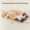 LIORCE Cat Wall Shelves, Creative Design Cat Shelf with Peephole,