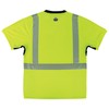 Ergodyne Standard Reflective Safety T-Shirt, High Visibility Lightweight Performance Fabric,