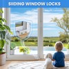 Window Locks,4 Sets Sliding Window Lock with Key, Window Locks