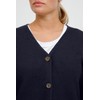 OXMO OXHelga Women's Fine Knit Cardigan Made of 100% Cotton,
