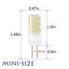 XRZT 120V G4 Led Bulb Dimmable, 3W Replace to 20W-35W