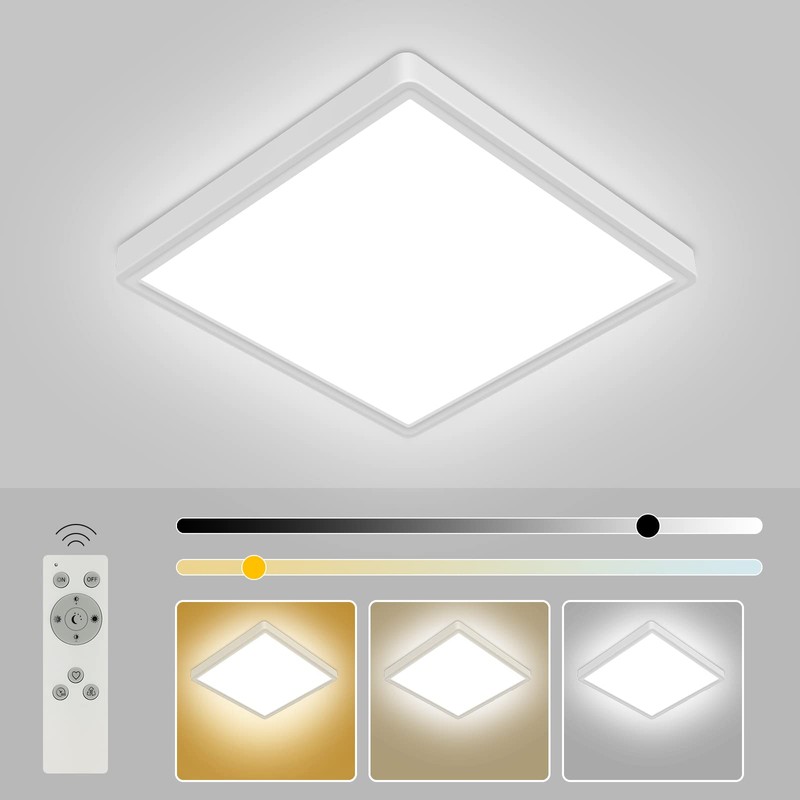 Tealight 12 inch Dimmable LED Flush Mount Ceiling Light with