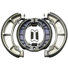 Master Chen Front Rear Brake Shoes for Honda ATC125M 1984-1987 - ATC 185 185S 1980-1983 - ATC200 ATC 200 M S E ES Big Red 1981-1986 Brakes Drum Pads 303 306 MC0234