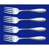 Oneida CAMBER CRESTA SCROLL Stainless Flatware -- Set of 4