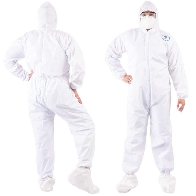 Overol Master - Overol Lavable Impermeable Comodo (Blanco, 3XL)