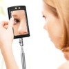 3 Pieces Telescoping Inspection Mirror Round Square Mirror Inspection Tool