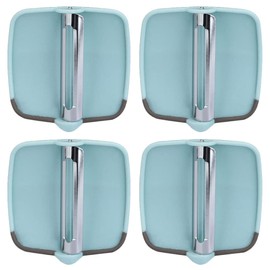 Kichvoe Vegetable Peeler 4pcs Finger Grips Peeler Palm Peeler Finger Potato Peeler Hand Vegetable Peeling Tool for Cucumbers Carrots Potatoes Apples Kitchen Veggie Potato Peelers