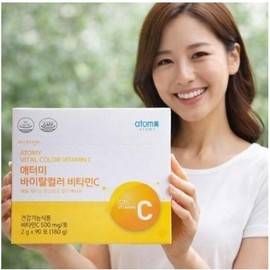 Atomy Vital Color Vitamin C 3-month supply + 1 box of free gift / 애터미 바이탈컬러 비타민C 3개월분 +사은품증정 1박스