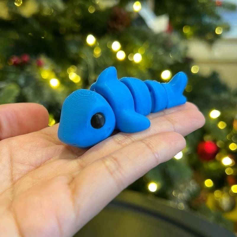 Mini animals 3d printed articulated home decor statues and figurines:_Bunny