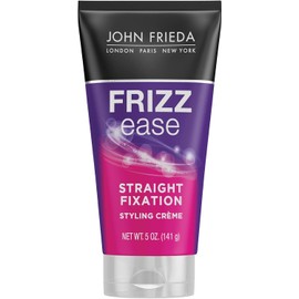 John Frieda Frizz Ease Straight Fixation Styling Creme, 5 Ounces