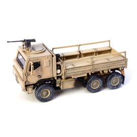 Motor city classics 1:72 Scale US M1083 FMTV (Armoured Cab) Medium Tactical Vehicle – Desert Camouflage - 12219PB - Panzerkampf