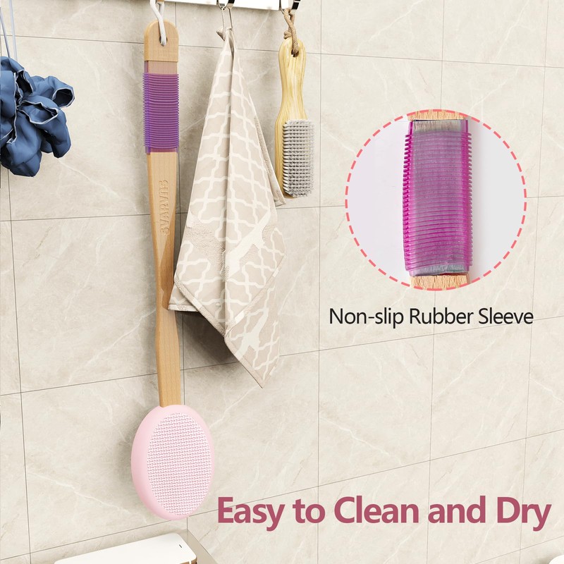 Lotion Applicator With 4 Replaceable Pads for Back, Self, Elderly,