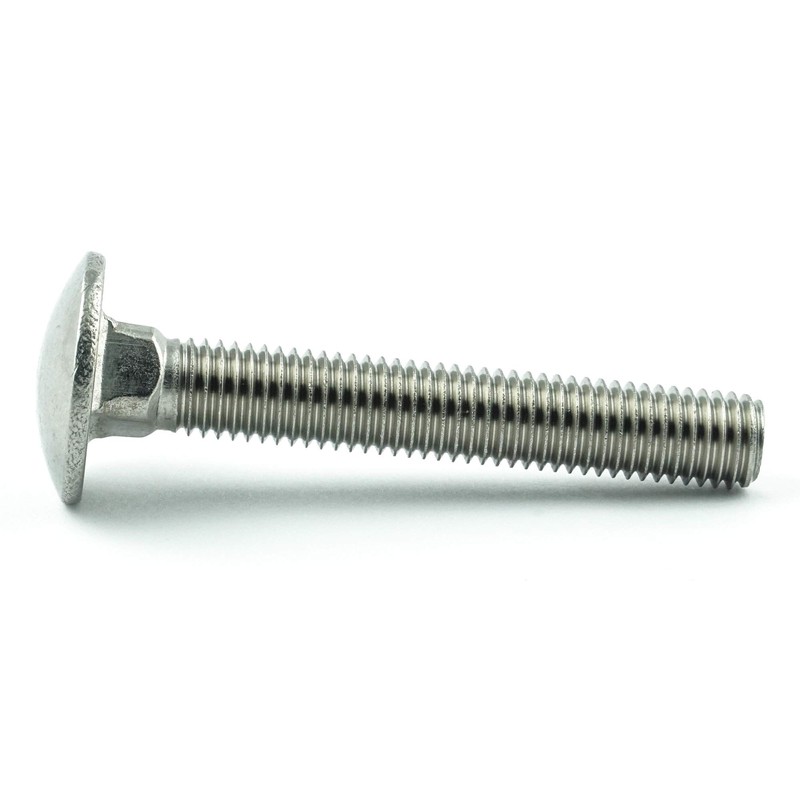 Eisenwaren2000 M6 x 25 mm (30 pieces) - Carriage Bolts