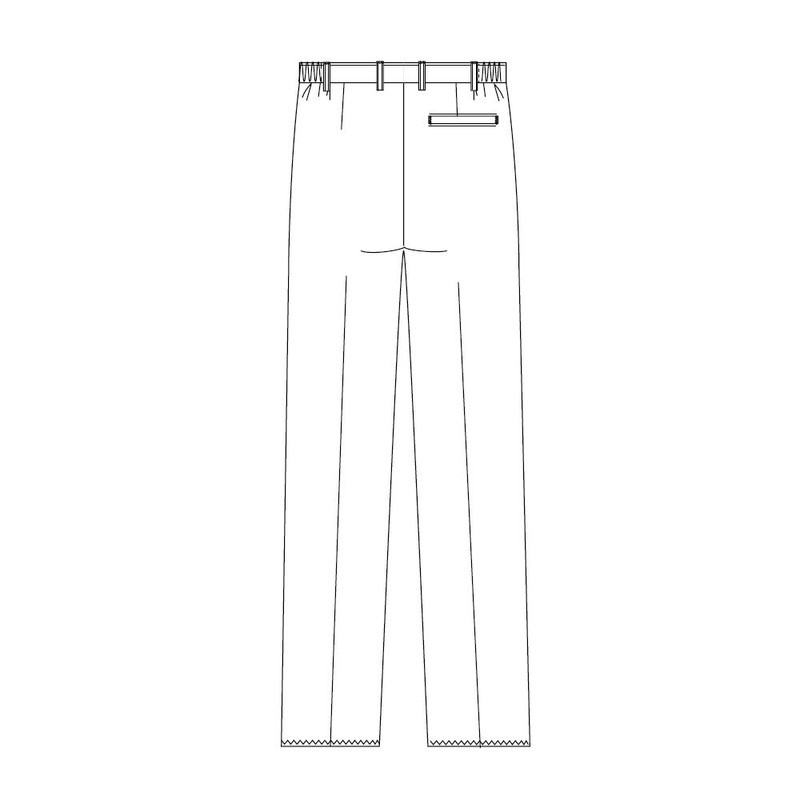 [Fork] Folk [White Coat and Casey] Men's Straight Pants (Side