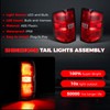 SHINEHOME Tail Light Assembly Compatible with 2016-2019 Chevy Silverado 1500