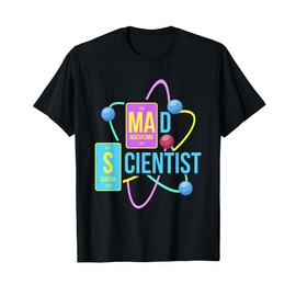 Mad Scientist T Shirt Science For Child Boys Girls Costume T-Shirt
