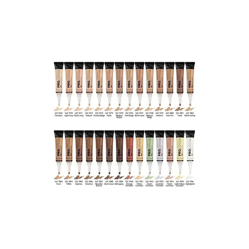 Corrector Hd Pro Conceal La Girl Tono Cool Nude