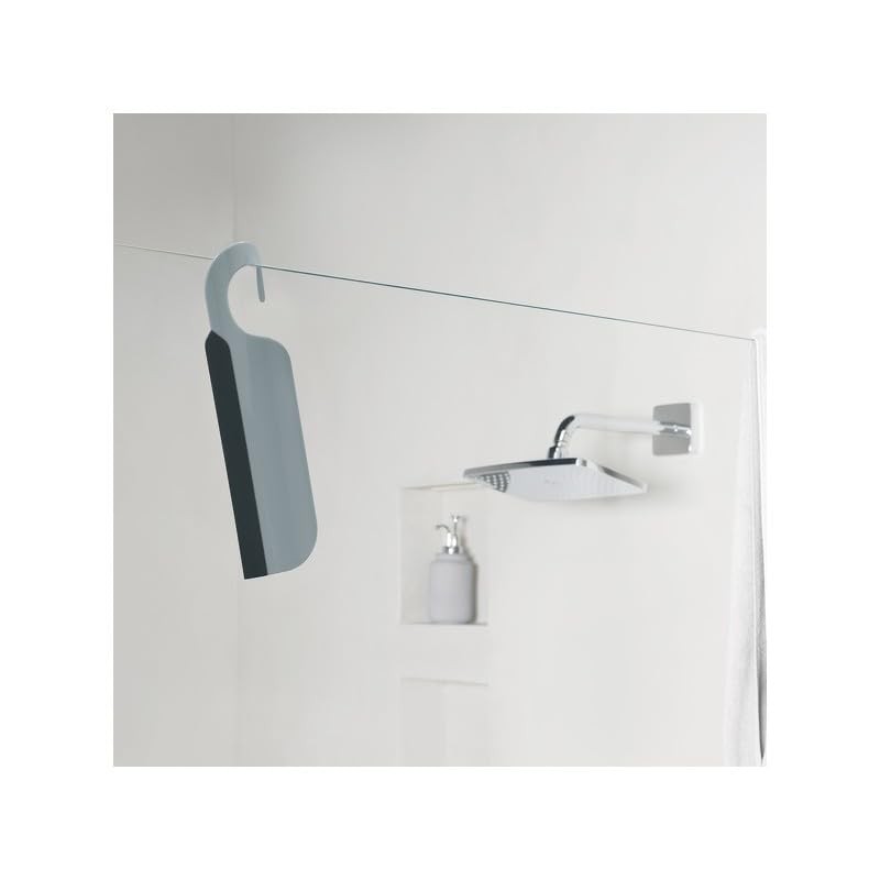 Spirella Skate Collection Squeegee 7.3 x 29 cm, ABS/TPE, Grey