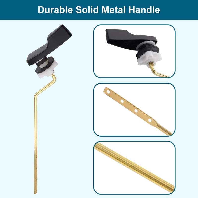 Hygie Rinse Universal Toilet Trip Lever Compatible with American Standard/Mansfield