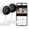 litokam indoor camera 2K, pet cameras with phone app, Little