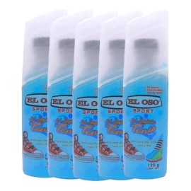 El Oso sport 5pz Gel Limpiador Tenis Tela Piel Vinil 120g El Oso Sport