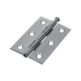 Timco - Butt Hinge - Loose Pin (1840) - Satin Chrome (Size 75 x 50-2 Pieces)