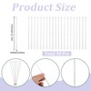 SUNNYCLUE 1 Box 50Pcs 117mm Pen Extender Rods Beadable Pen