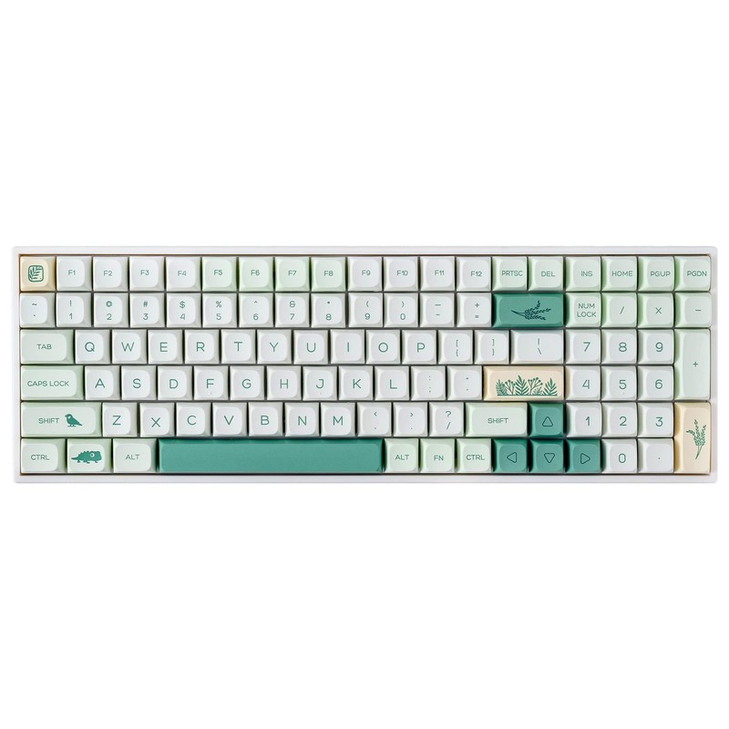 BOYI TK96 96% RGB Hot Swappable Triple Mode Keyboard,2.4Ghz/BT 5.0/Wired