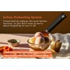 Active heating thermostatic ice cream scooper Easy Scooping for hard