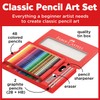 Faber-Castell Classic Colored Pencils Tin Set, 48 Vibrant Colors In