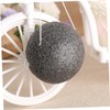 Outanaya Facial Sponge Exfoliating Charcoal Cleanser for Sensitive Oily Acne