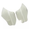 YHMTIVTU Saddle Smoke Heat Shield Air Deflectors For Harley Softail