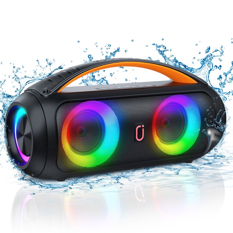 Pyle JYX Party Bluetooth Speaker Boombox with/USB AUX TF Card