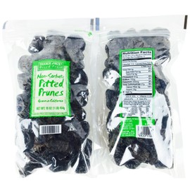 Trader Joe's Non Sorbate Pitted Prunes...2 16 oz. bags