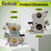Carbhub Carburetor for Poulan P3314 P3416 P3816 P4018 PP3416 PP3516