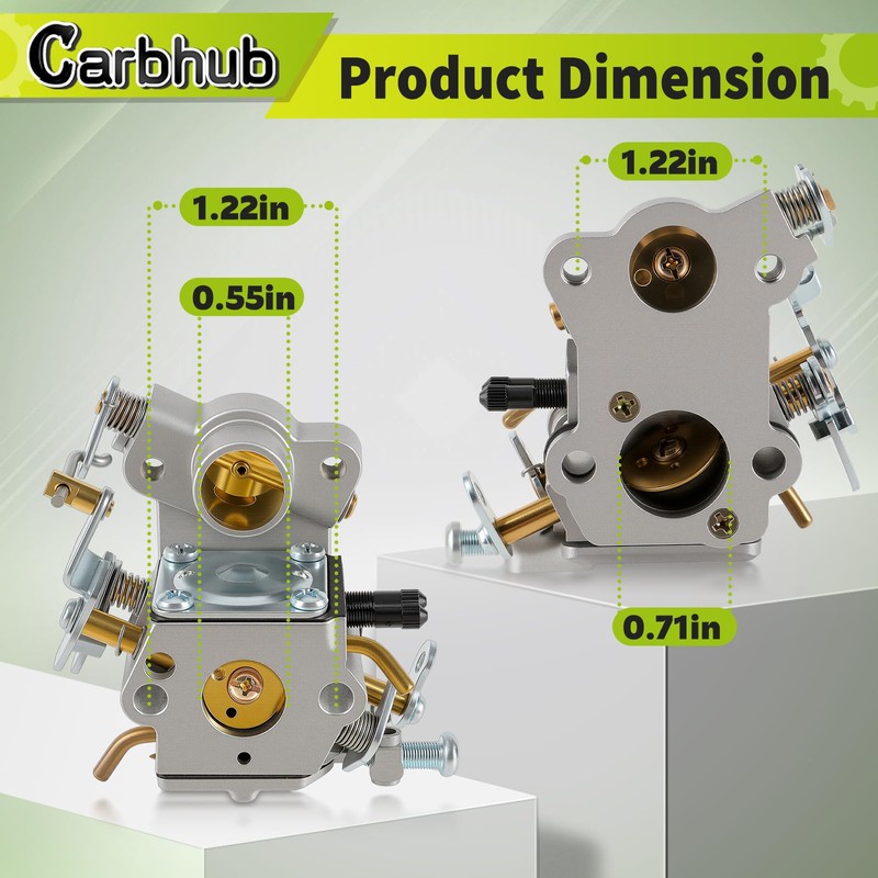 Carbhub Carburetor for Poulan P3314 P3416 P3816 P4018 PP3416 PP3516