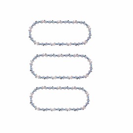 Pack of 3 Saw Chainsaw Chainsaw Chain for 6 Inch Mini Chainsaw, Chainsaw Replacement Chain Accessories for ASIN: B0BLSFBRRJ