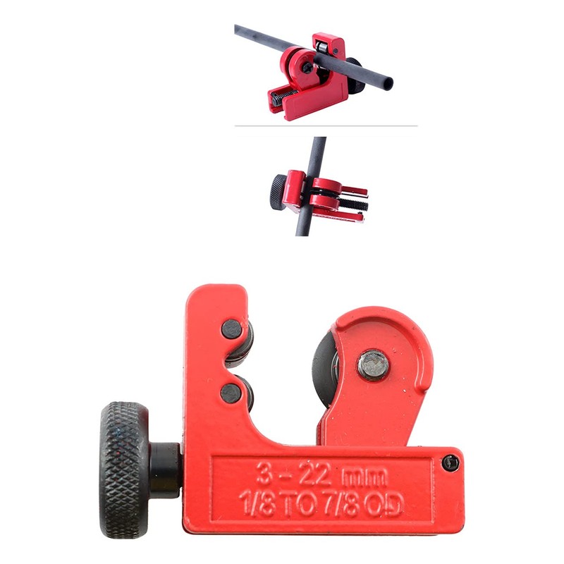 LQ Industrial Mini Arrow Cutter 3-22mm Red Archery Pipe Tube