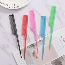 Multipurpose multi beauty hair hair comb daily portable beauty salon tool office worker student brush men women tail comb accessories 4ea