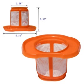 Filter Replacement for Black and Decker Models HHVKF10 HHVK515BPF07, HHVK320J10, HHVK320J61, HHVK320JZ01, HHVK415B01, HHVK515J00, HHVK515J00FF, HHVK515JP07