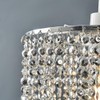 MiniSun Elegant Modern Sparkling Chrome Acrylic Crystal Jewel Bead Effect