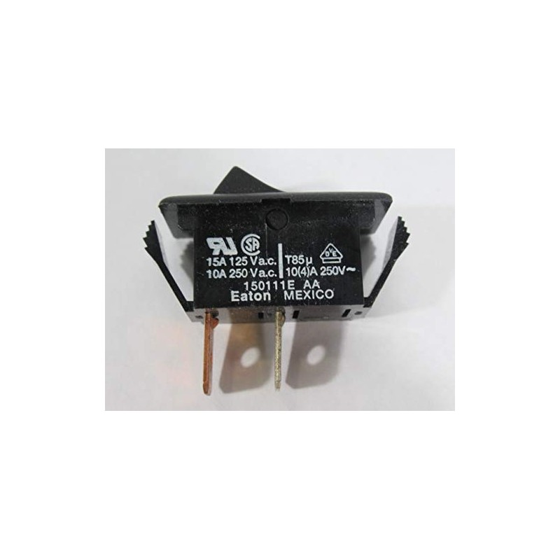 EATON - 1501-11E - SWITCH, ROCKER, SPST, 15A, 250V, BLACK