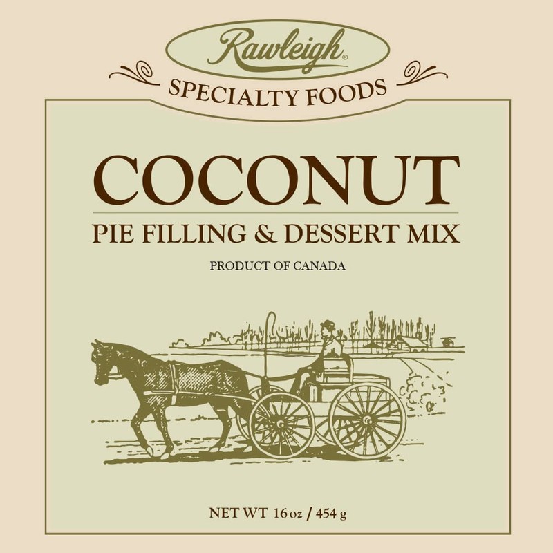 Rawleigh Coconut Pie Filling & Dessert Mix: 16 oz /
