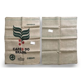 ecomuslinbags CAFES DO Brasil – 70x100 cm Jute Sacks/Bags 100% Original UNUSED Qty-5