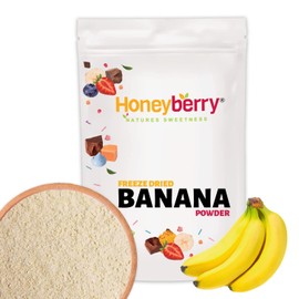 Freeze Dried Banana Powder 250g - No Added Sugar, 100% Natural, Gluten Free, Vegan Friendly
