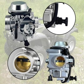 TRX350 Carburetor Kit Compatible with Rancher 350 TRX350TM TRX350TE 350ES 350FE 350FMTE 2000-2006 4 Stroke ATV Carb, FourTrax 300 Carb for 1986-2000 FourTrax TRX300 TRX350 Foreman 400 450 ATV